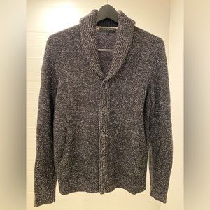 NWOT Rag & bone black shawl collar cardigan size L
